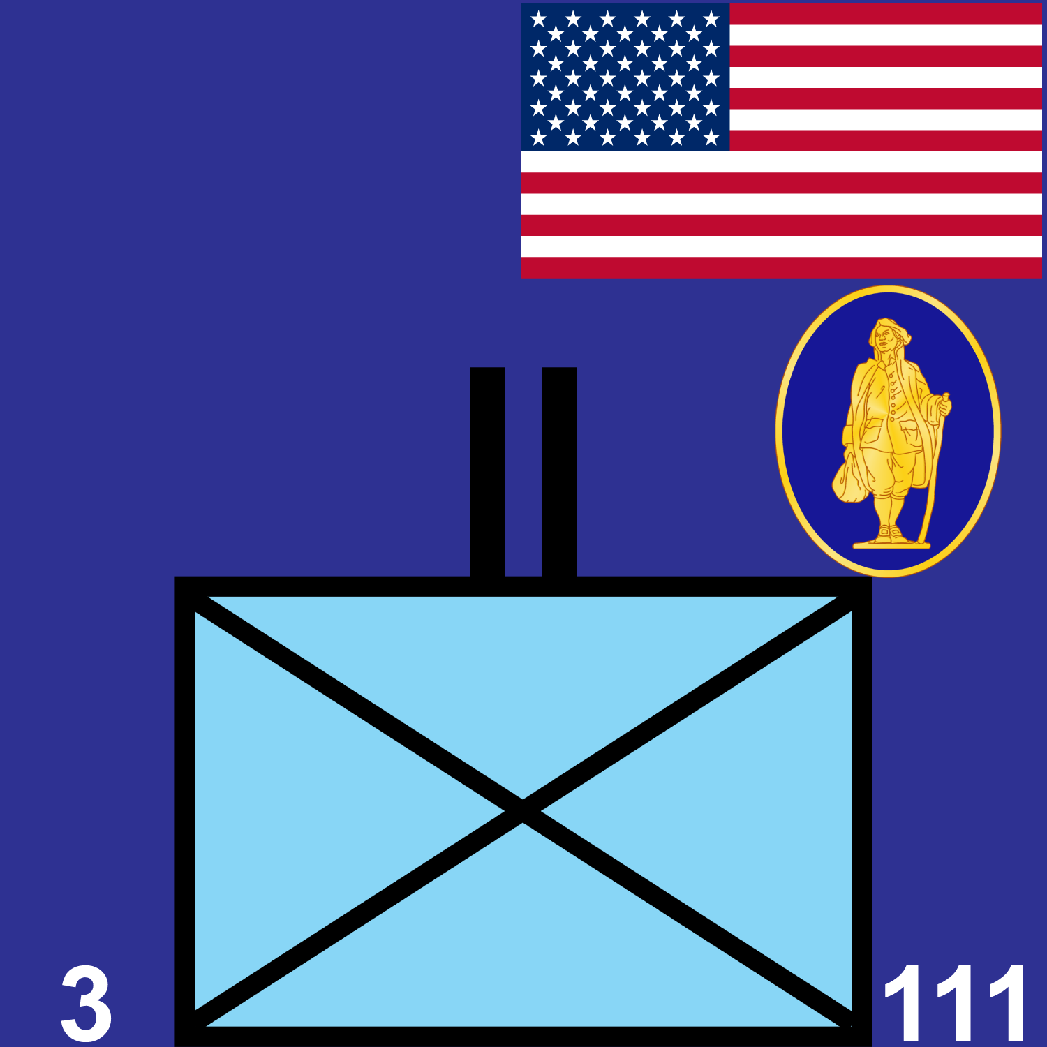 3d Battalion, 111th Infantry Regiment icon